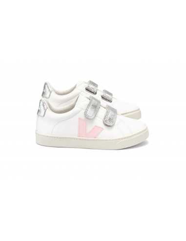 VEJA ESPLAR VELCRO WHITE PINK