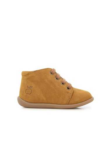 POM D'API STAND UP BOTTINE NUBUCK COGNAC H