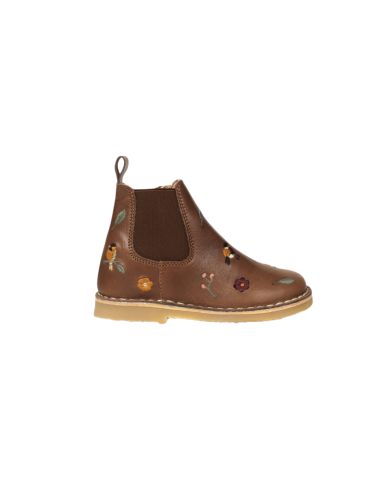 PETIT NORD ANKLE BOOT BIRDS COGNAC