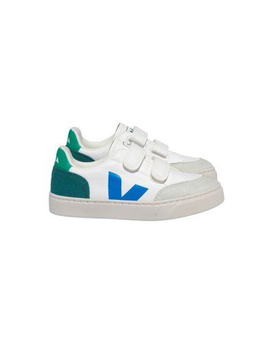 VEJA V12 BLANC BLEU VERT