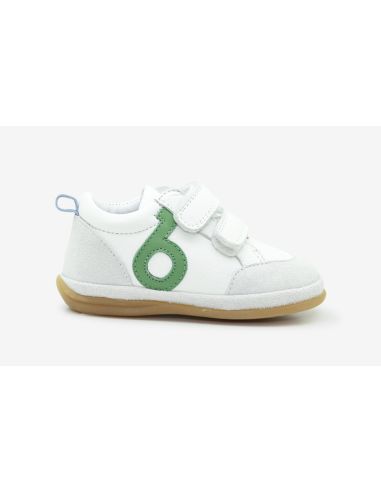 BENJIE MYRTILLE LOGO BLANC VERT