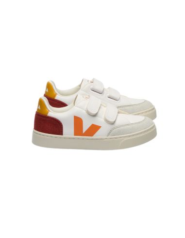 VEJA V12 BLANC ORANGE