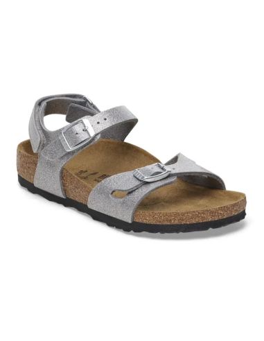 BIRKENSTOCK RIO ARGENT