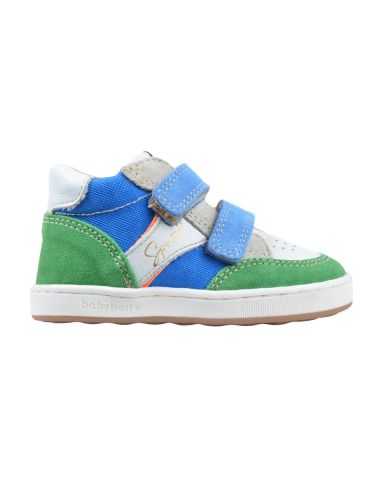 BABYBOTTE FORMIDABLE VELCRO BLAUW GROEN