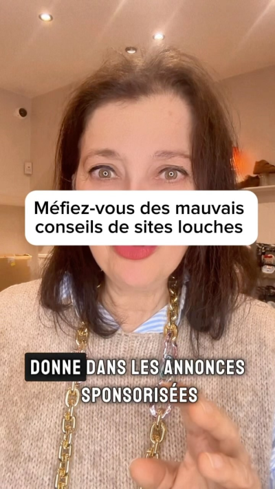 Je vois des annonces avec des articles , il est vrai, adorables. Vraiment. \nLes publicités sont très bien montées. Niveau professionnel...