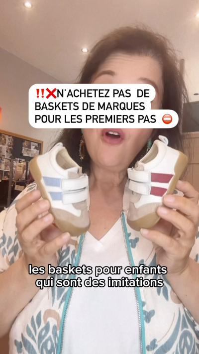 Vous savez que c’est une de mes croisades. \nJe ne valide pas l’achat de baskets de marque adulte déclinées pour les enfants. \nElle ne sont quasi...